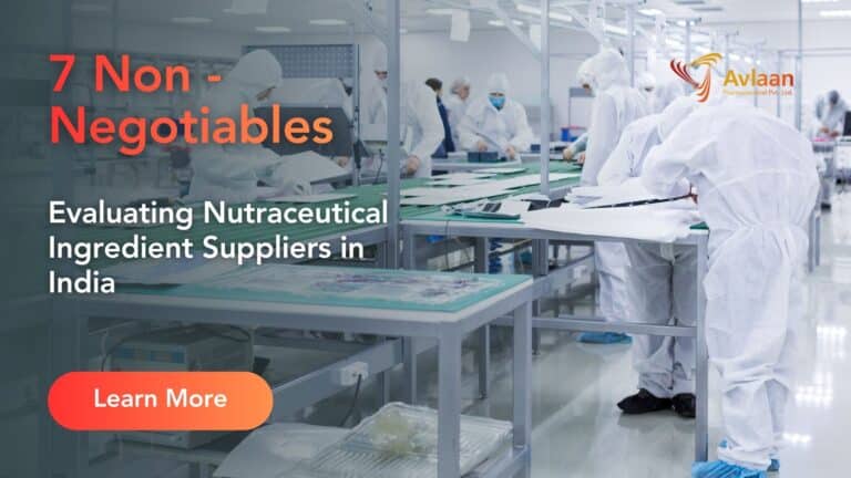 Nutraceutical Ingredient Suppliers