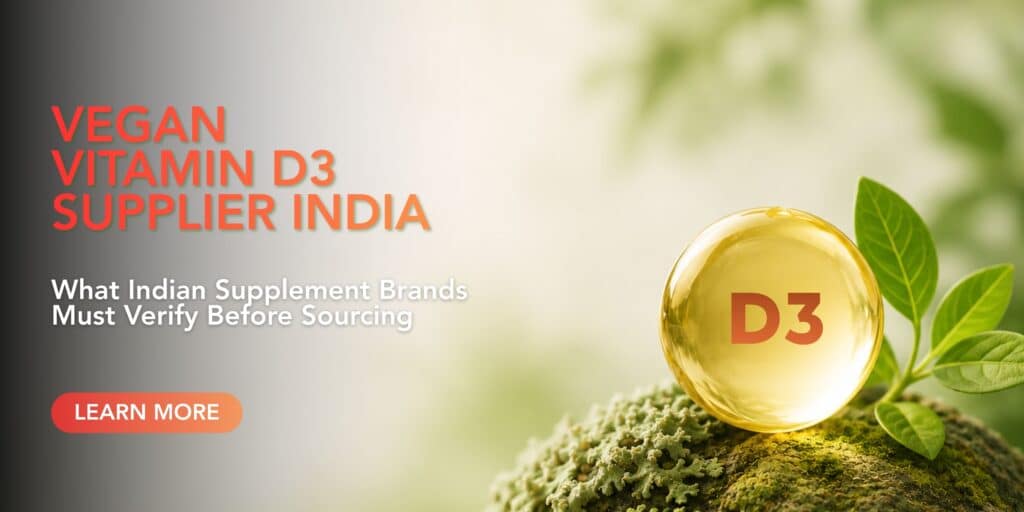 VEGAN VITAMIN D3 SUPPLIER INDIA