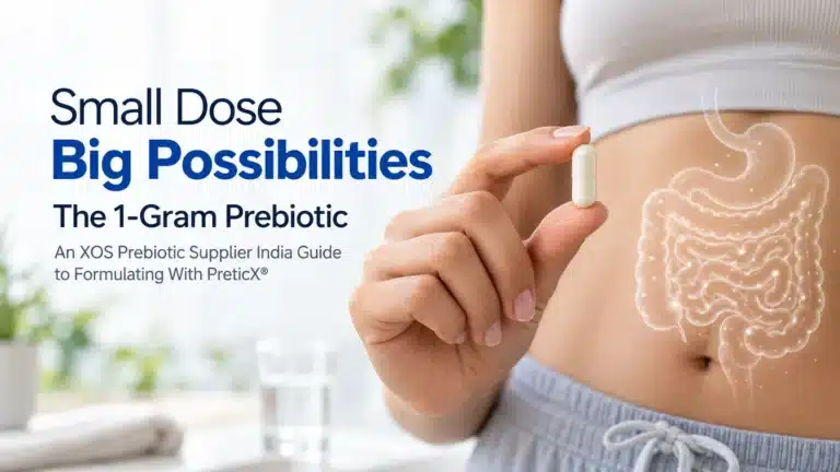 PreticX XOS prebiotic ingredient for gut health supplement formulation